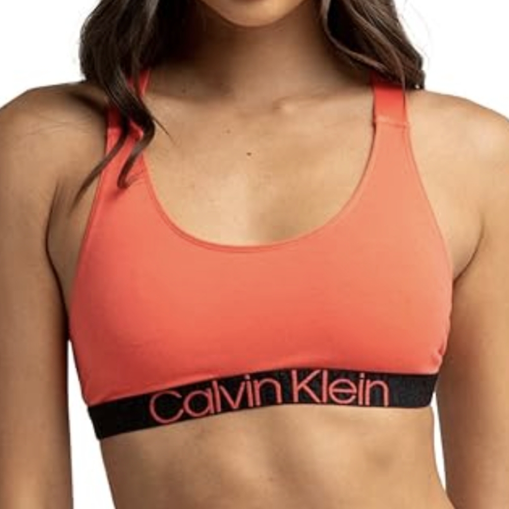 Calvin Klein Women's Coral Sports Bra